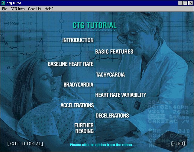 A Sample CTG Tutor Screen - Shot